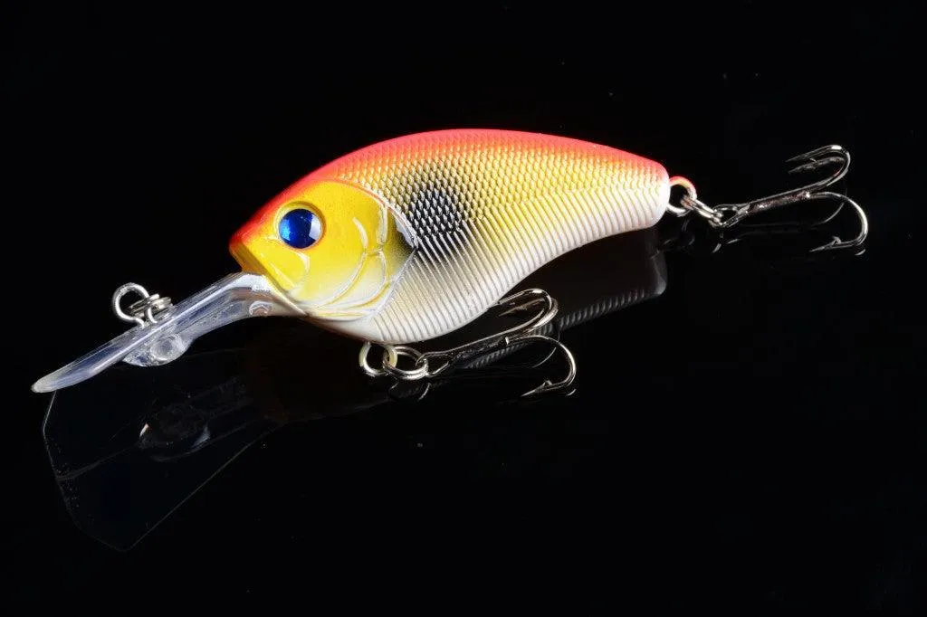 7x 9cm Popper Crank Bait Fishing Lure Lures Surface Tackle Saltwater