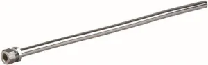 Bathroom Connector Stainless Steel 3/8 Inch  Comp X 3/8 Inch  Od Comp Delta Stype 12 Inch  Lead Free