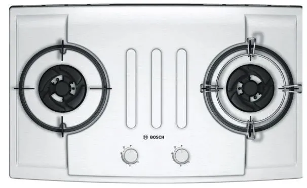 Bosch DWBM98G50B Series 4 Wall-mounted cooker hood 90 cm   PBD7251SG Series 2 Gas hob Stainless steel