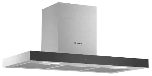 Bosch DWBM98G50B Series 4 Wall-mounted cooker hood 90 cm   PBD7251SG Series 2 Gas hob Stainless steel