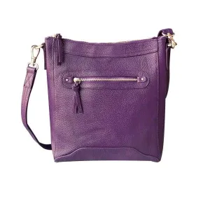 Classic Everyday Leather Crossbody Purse