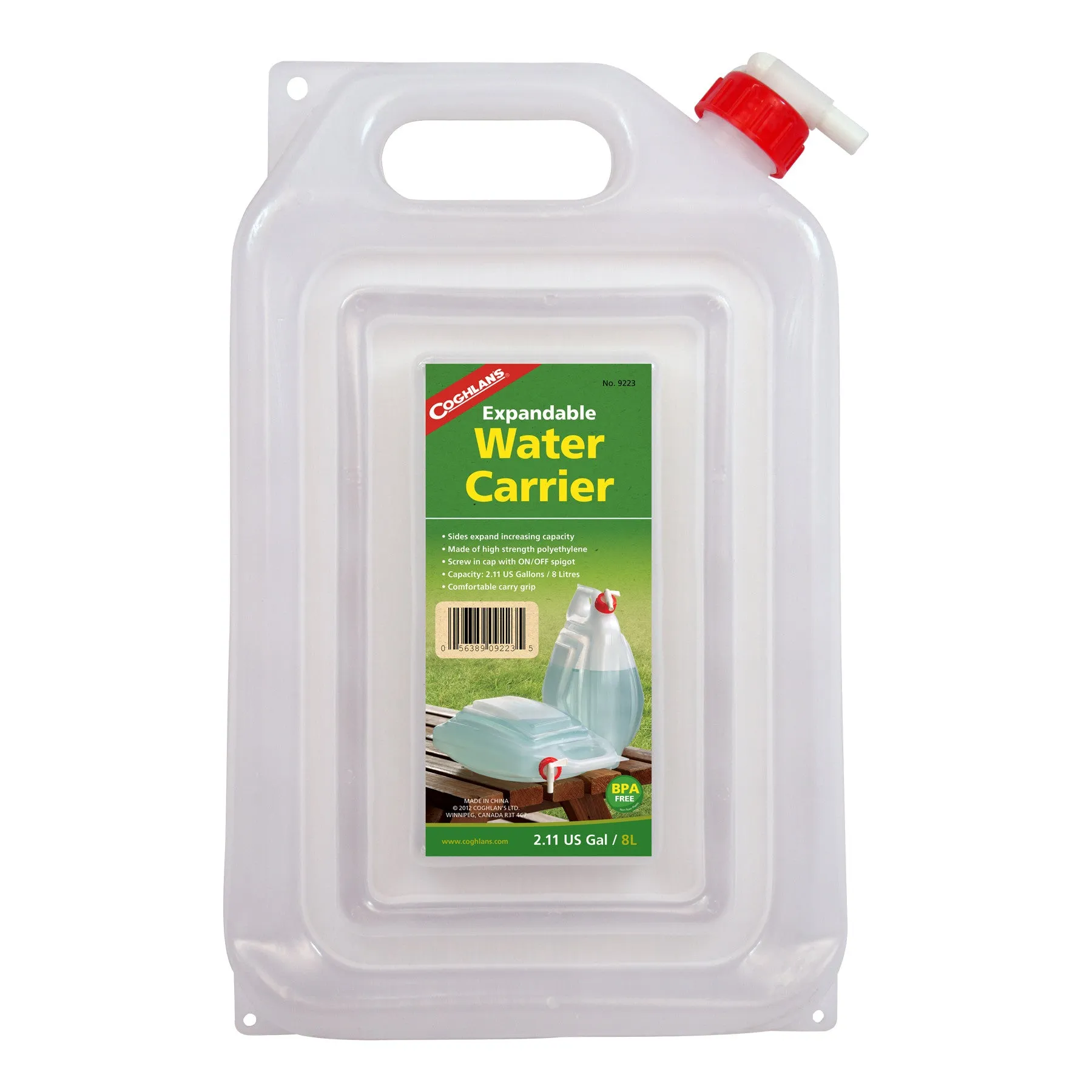 Coghlans Expendable Water Carrier 8l