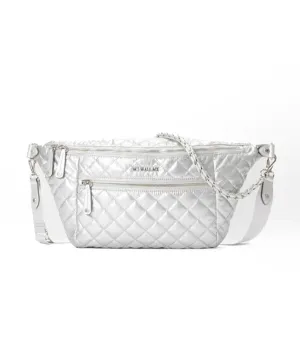 Crosby Crossbody Sling Bag Matte Silver