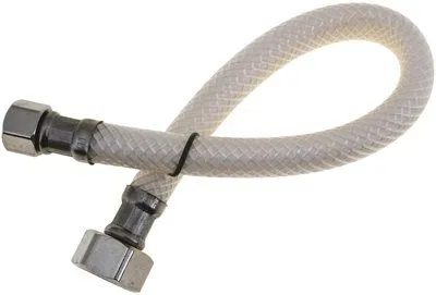 Fluidmaster Bathroom Connector Pvc 3/8 Inch Compx1/2 Inch Fipx16 Lead Free