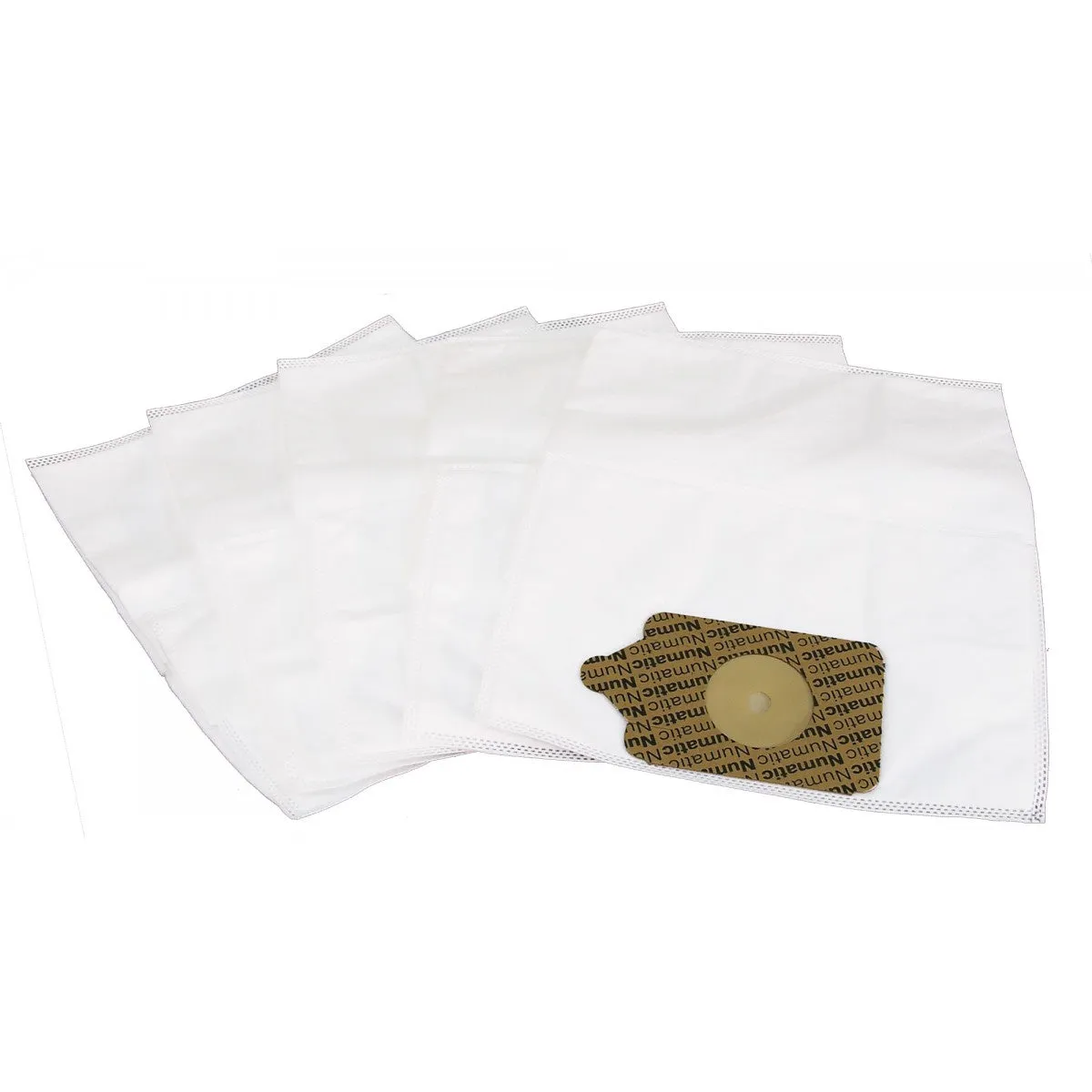 HEPA Microfilter Vacuum Bags - Numatic NVM2B/ Johnny Vac JV402 - Pkg/5