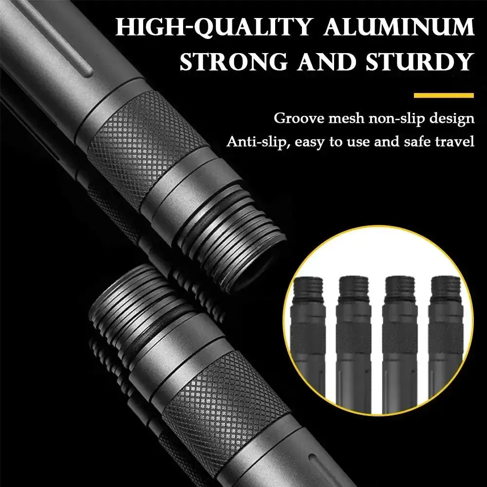 Hiking Aluminum Alloy Tactical Stick Hiking Poles Sticks Tactical