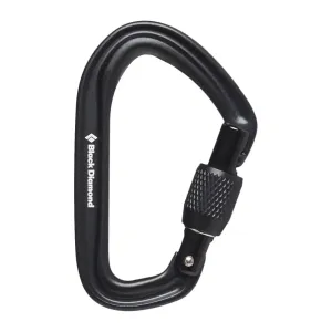 HotForge Screwgate Carabiner - Black