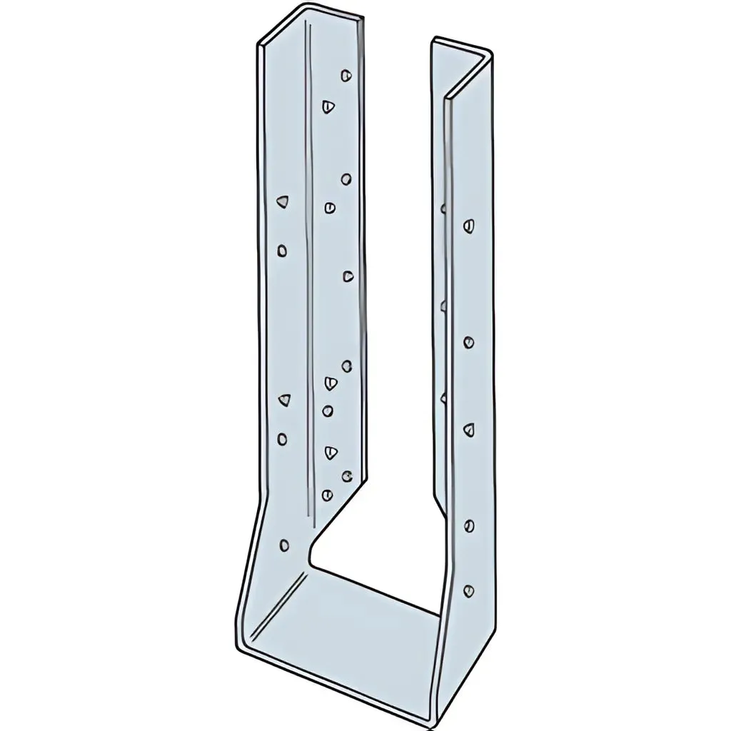 HUC Galvanized Face-Mount Concealed-Flange Joist Hanger for 2-5/16 in. x 11-7/8 in. I-Joist