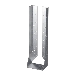 HUC Galvanized Face-Mount Concealed-Flange Joist Hanger for 4x14