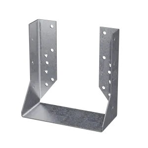 HUC Galvanized Face-Mount Concealed-Flange Joist Hanger for 6x8