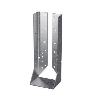 HUC Galvanized Face-Mount Concealed-Flange Joist Hanger for Double 2x10