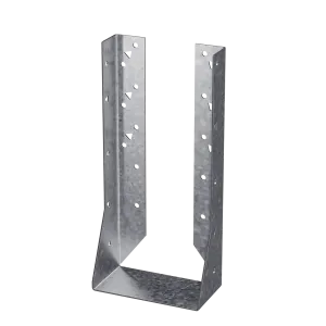 HUC Galvanized Face-Mount Concealed-Flange Joist Hanger for Triple 2x12