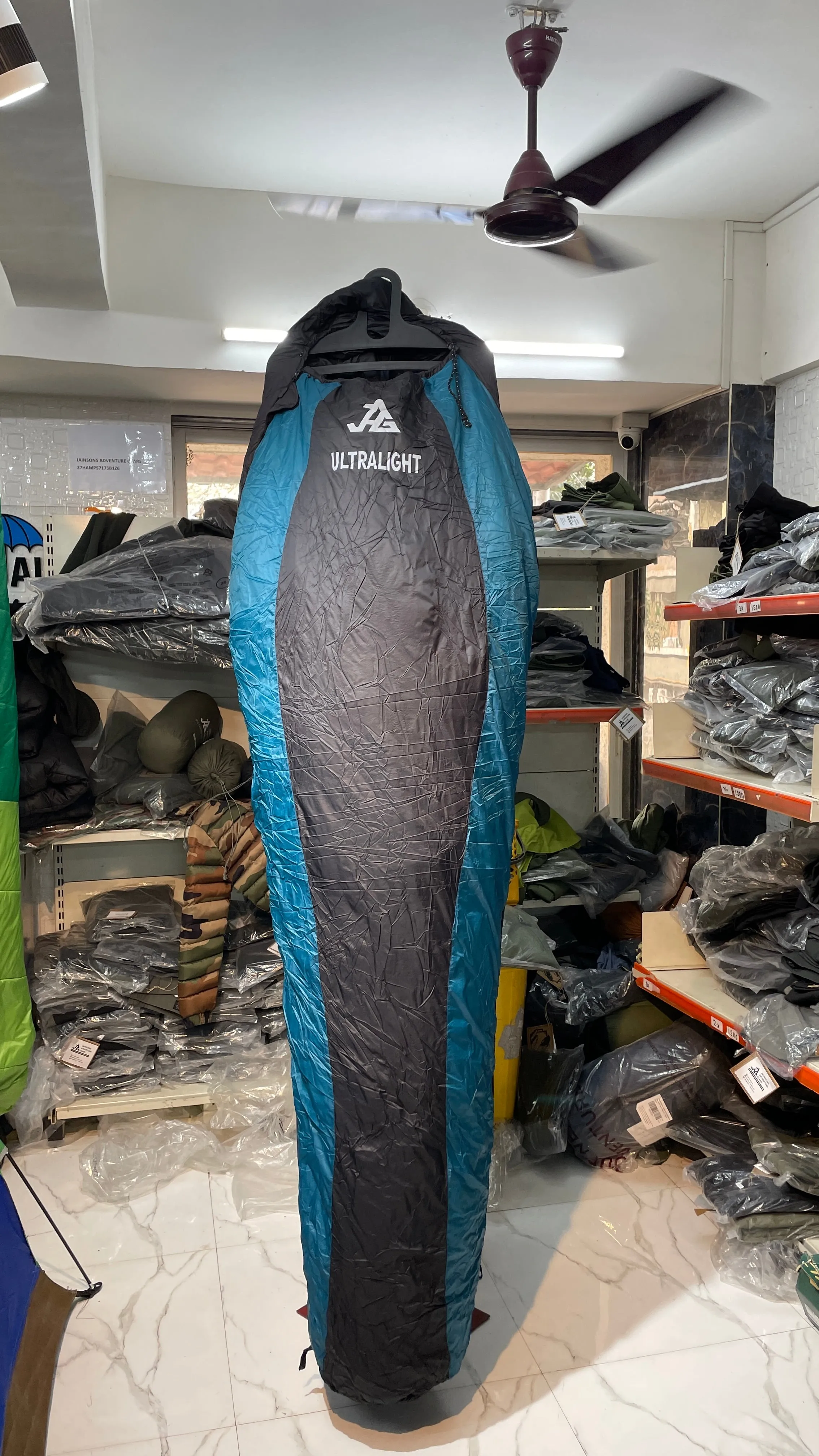 JAG Ultra Light Pro Sleeping Bag | Super Compact | 750Grams