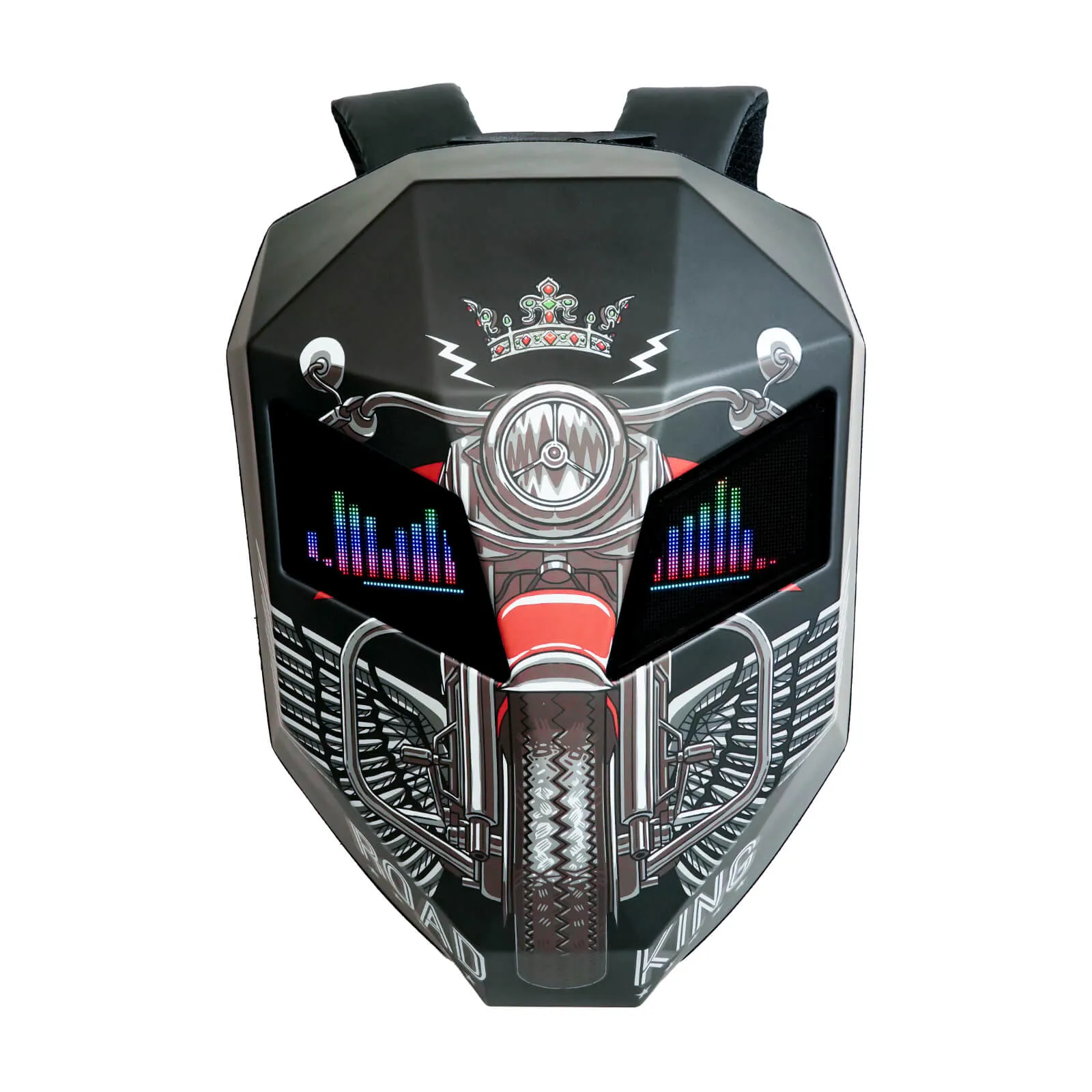 Knight LED Motorcycle Backpack - Crown