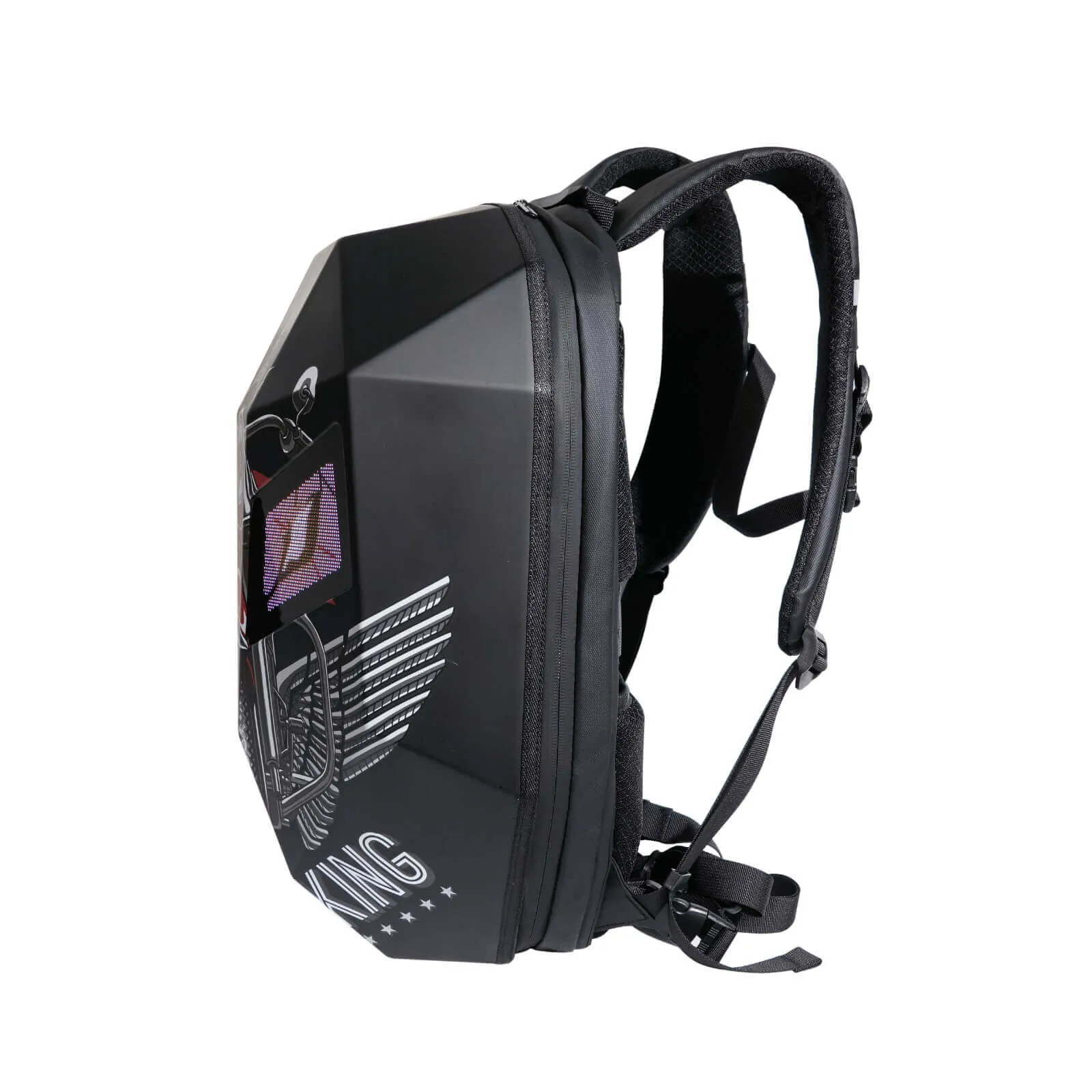 Knight LED Motorcycle Backpack - Crown