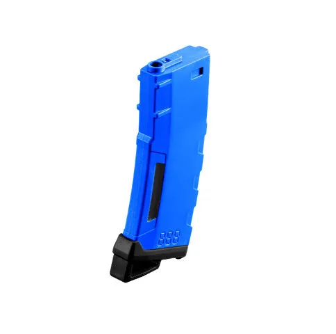 Lancer Tactical 130 Round High Speed Mid-Cap Airsoft Magazine - Blue