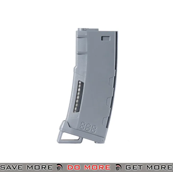 Lancer Tactical 130 Round High Speed Spare Mid Cap Magazine for Airsoft Electric M4 Rifles