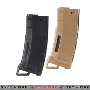 Lancer Tactical 130 Round High Speed Spare Mid Cap Magazine for Airsoft Electric M4 Rifles