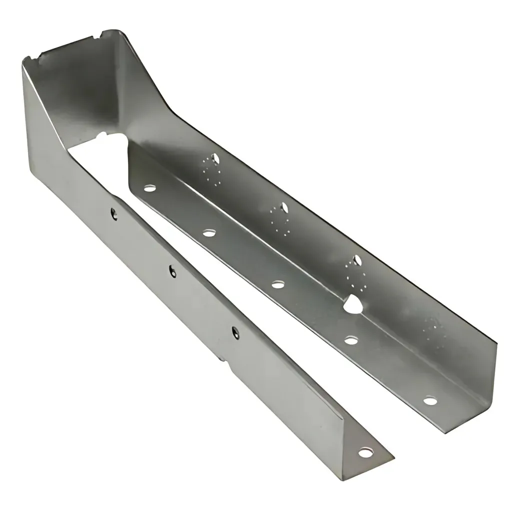 LUC Stainless-Steel Face-Mount Concealed-Flange Joist Hanger for 2x10 (Pack of 20)