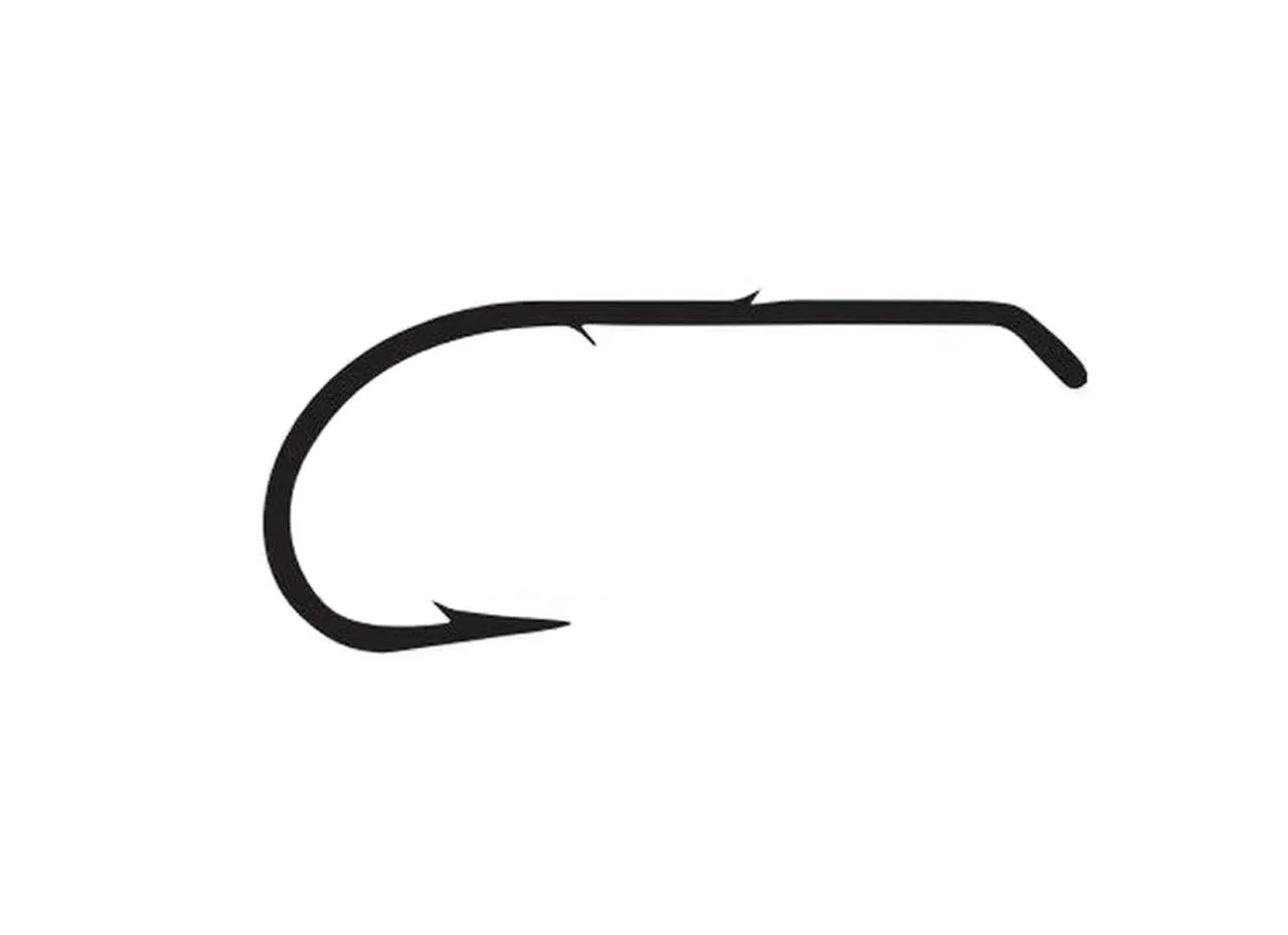 Mustad 3400-BN Black Nickel Gulp Hook