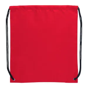 Oriole Polyester Drawstring Bag - Red