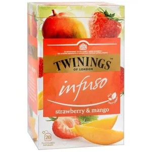 TWINING STRAWBERRY &amp; MANGO TEA BAGS  32GM