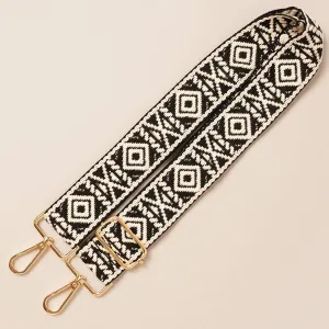 Wide Shoulder Adjustable Aztec Bag Strap