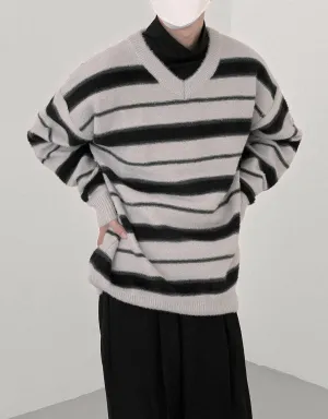 Zhou Notebook Lines Sweater